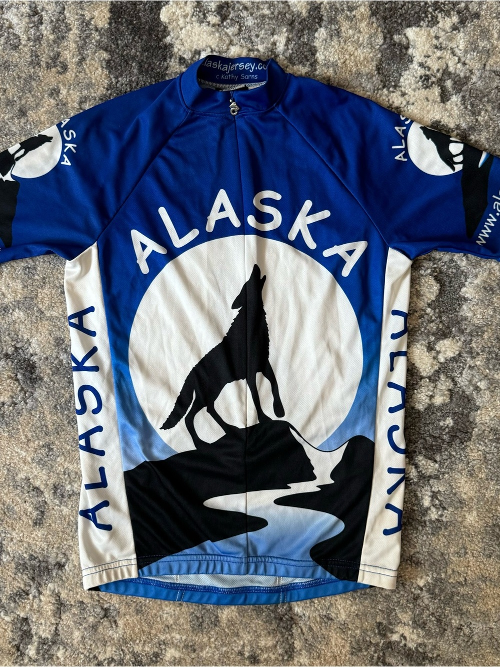 Alaska bike jersey